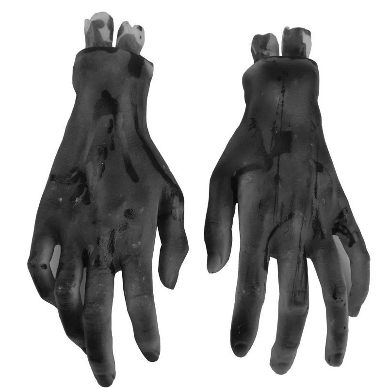 Factory wholesale party haunte lifelike broken hand artificial human eye heart prosthesis Halloween horror decoration props