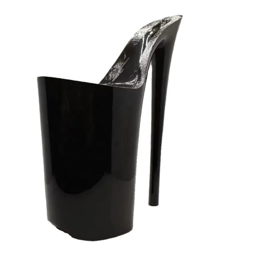 26 см небесно-высокая женская обувь на платформе с высоким каблуком подошва