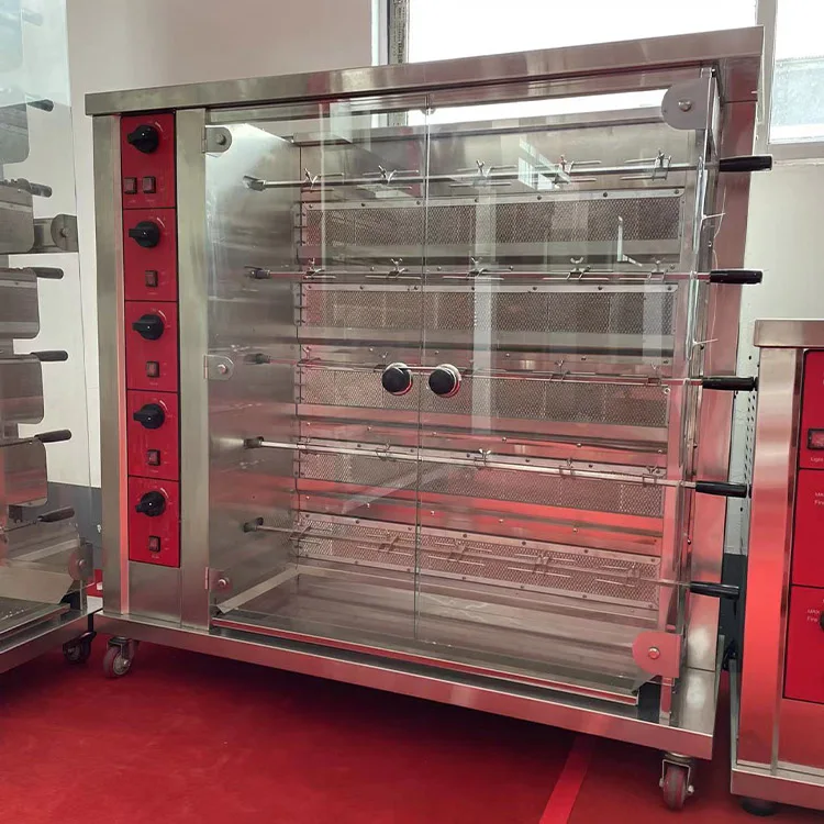 Chicken gas rotisserie oven industrial oven for baking chicken