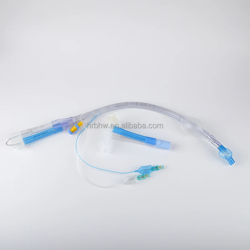 High Quality ICU Double Lumen Endotracheal Intubation Tube With Cuff