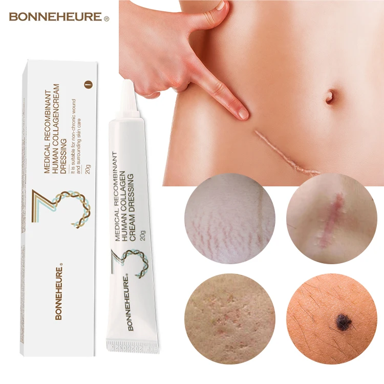 Repair wound care type III humanized collagen damage skin repair dressing Collagen Functional Repair Cream
