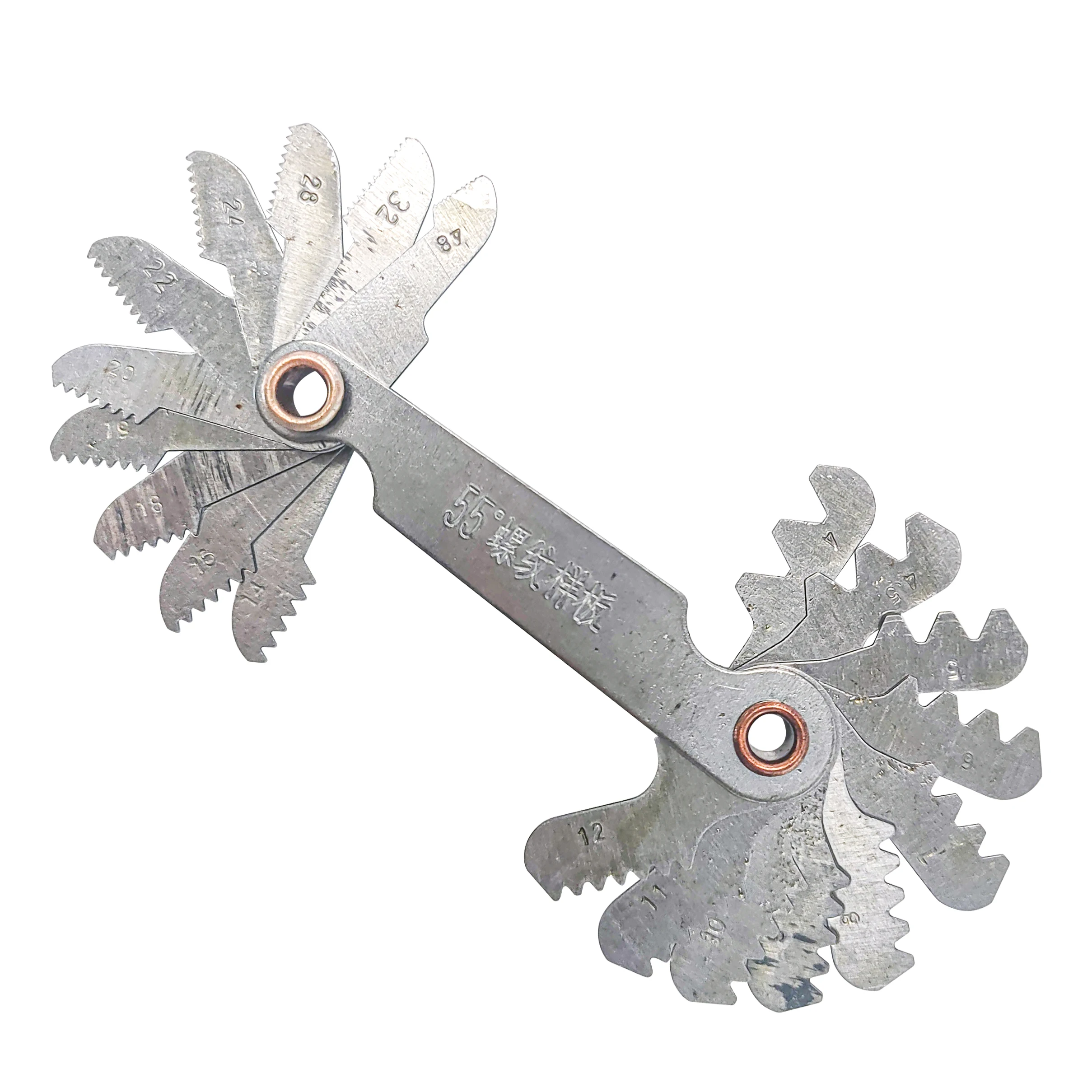 IMPA 650601 Ribbed gauge Screw Pitch Gauge Thread Gauges