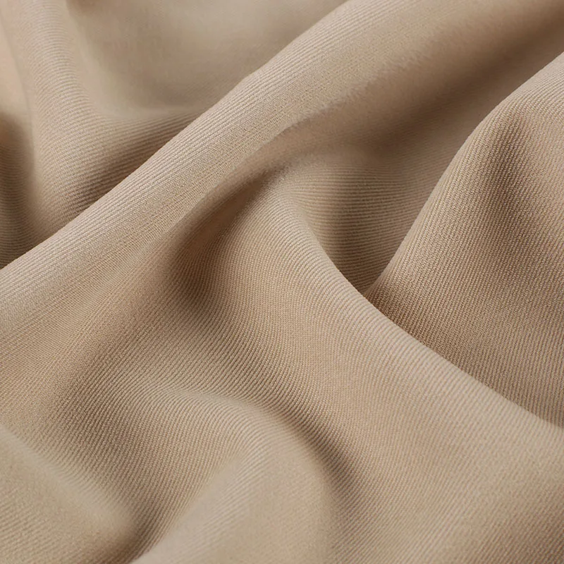95%polyester 5%spandex 50D stretch twill chiffon fabric soft breathable fabric for suit pants