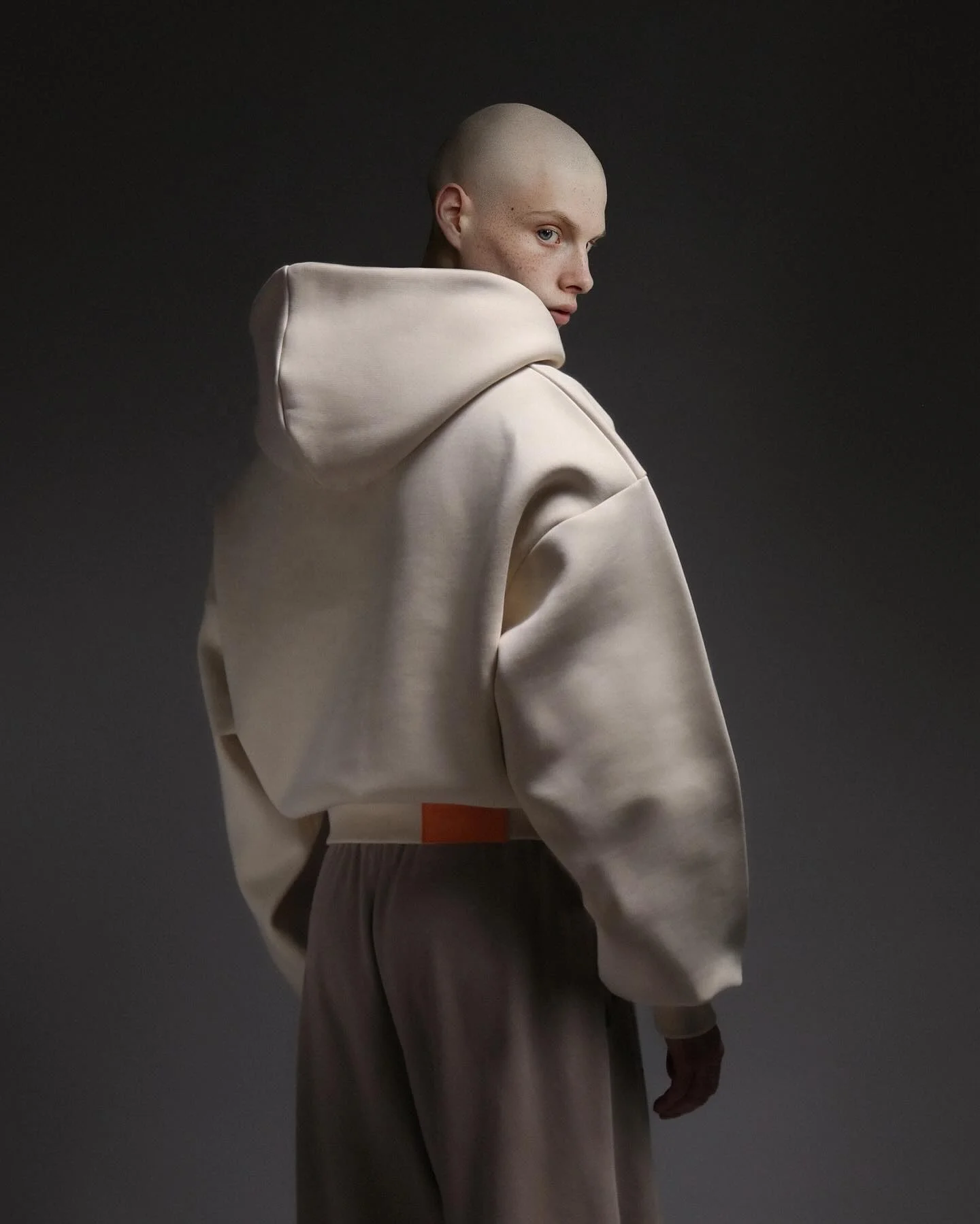 Yingling Blank Black Heavyweight 500 gsm French Terry Oversized Custom Cropped Hoodie Men Pullover Street Wear Hoodie Unisex