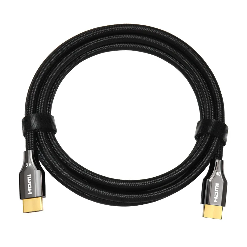 Certified HDMI 8K 60Hz 2.1 Version Cable With Zinc Alloy Shell Support 3D FHD HDR HDCP2.2