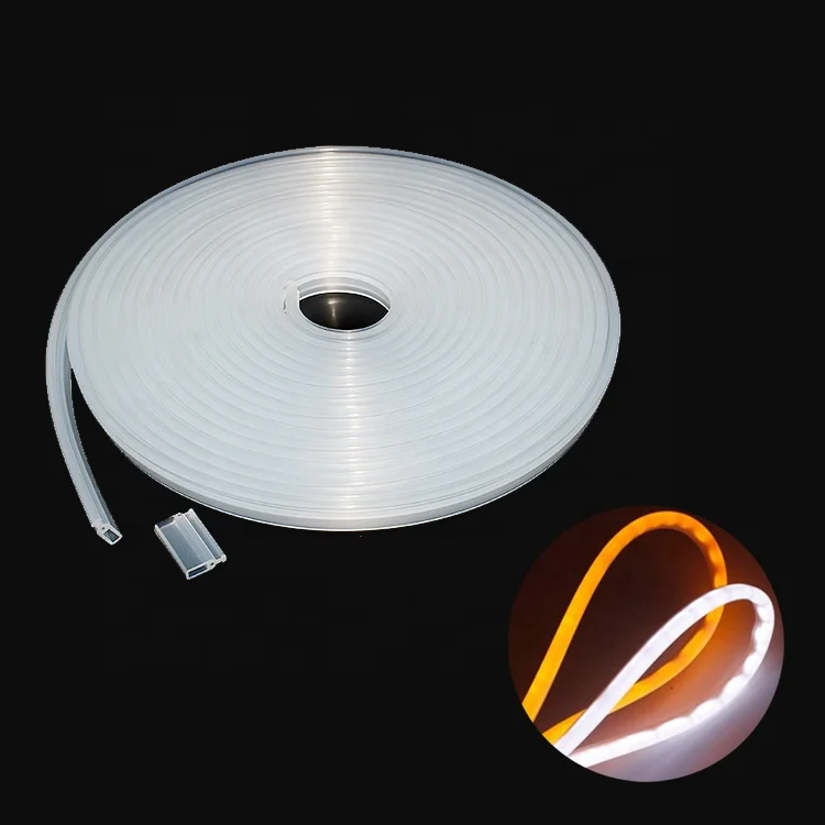 Водонепроницаемая силиконовая Светодиодная трубка светодиодные осветительные полосы гибкая для светодиодной