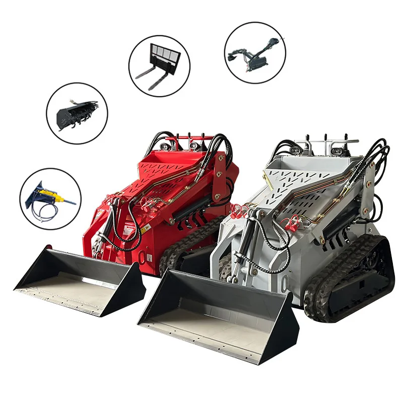 Fast Delivery Multi-Function Dozer Skid Steer Loader Remote Control Crawler Skid Steer Loader