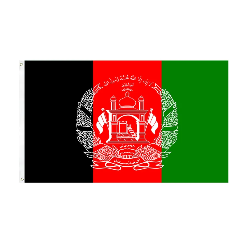 Hot Sale Wholesale  90x150cm 3*5 ft Custom Outdoor Afghanistan Flags for Election Promotional Items