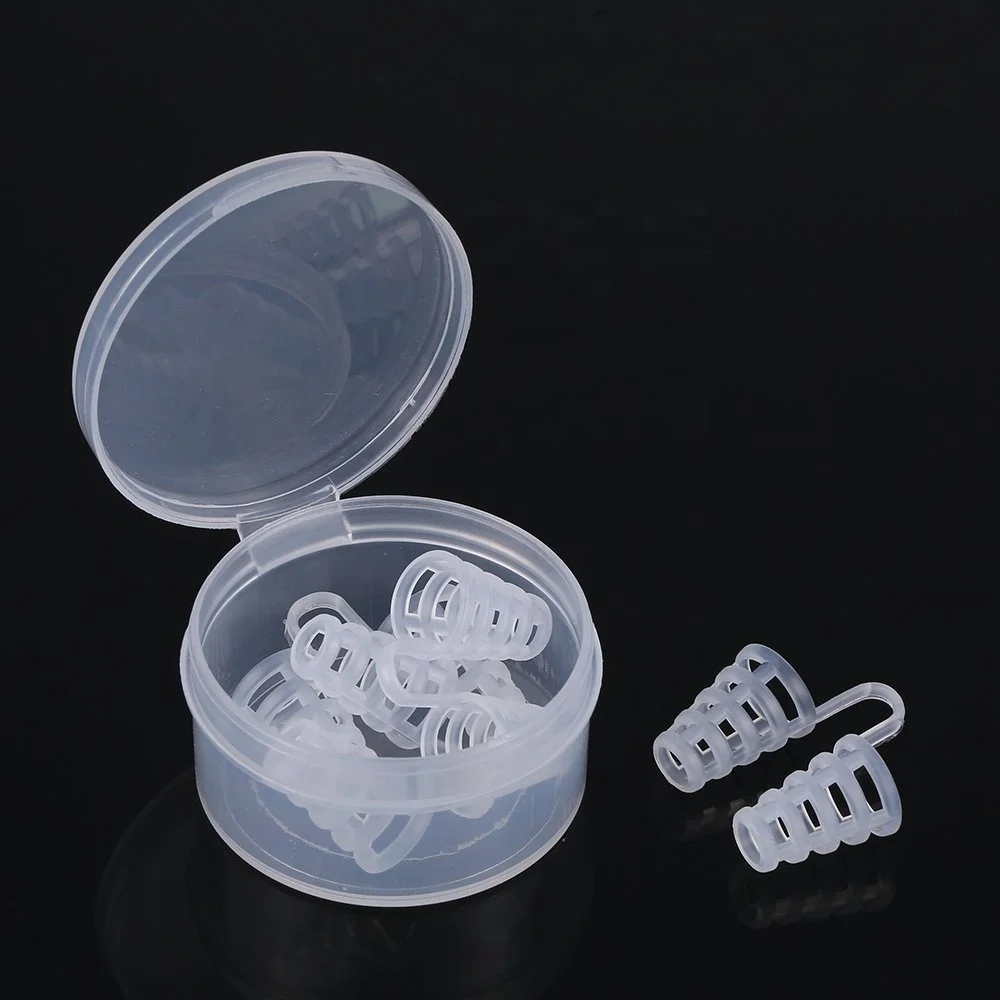Set of 4 Premium Anti-Snoring Nose Vents Sleep Aid Device Stop Snoring Night Sleep Nose Clip Device Anti Snore Nasal Dilator