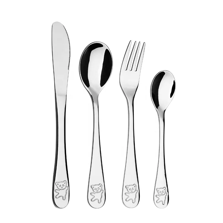 
Hot sale mirror 18/0 children cutlery factory directly supply wholesale stainless steel cutlery 