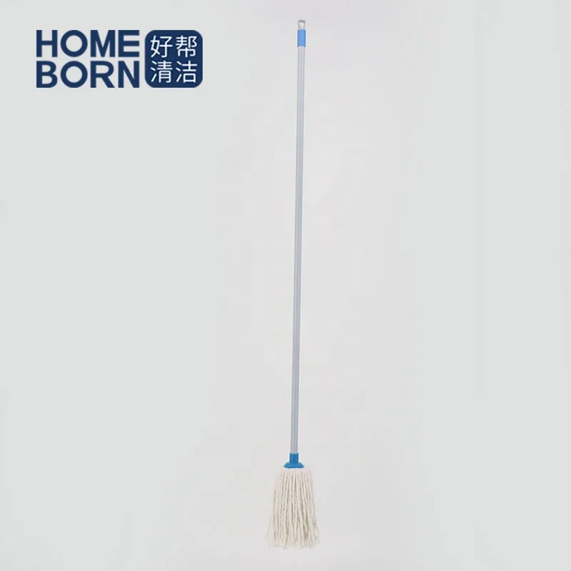 Xingtai cleaning products for household floor milk cotton round mop head manufacturer with iron rod