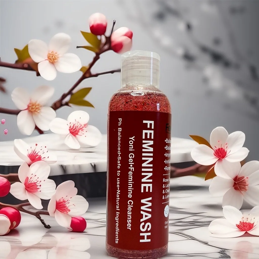 Customized Label 150ml Yoni Wash Gel Organic Feminine Wash for Daily Use Nature Feature