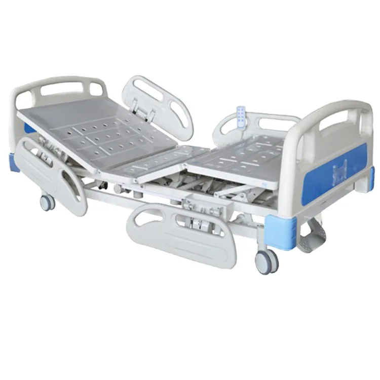 5 Function Icu Medical Patient Care Electric Hospital Bed Price For Sale