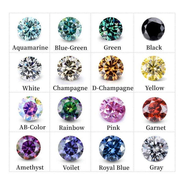 Jinying Fancy Cut Moissanite Diamond Pear cut 6x4mm-14x10mm D EF VVS1 loose moissanite stone