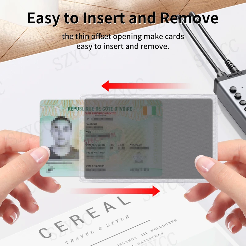 Anti Peep Anti Spy Card Holder Protector Privacy For Credit Card Id Card Privacy Protector