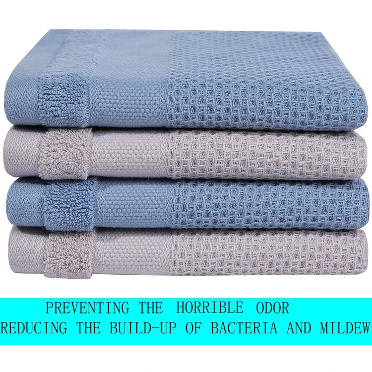 2022 new style eco-friendly soft comfortable cotton fabric kitchen towels absorb efficiently tea towel dining towel