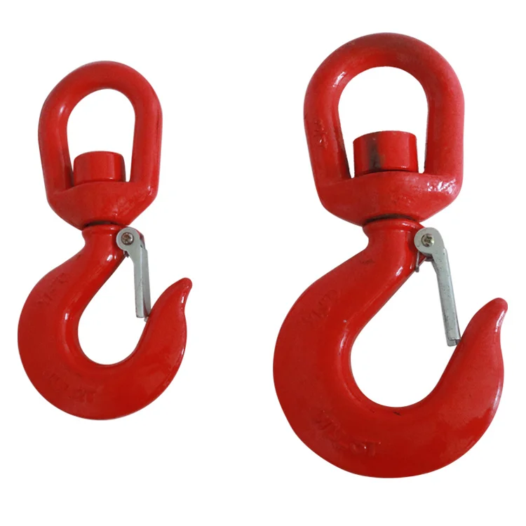 Baot Drop Forge Alloy Steel G80 Crane Eye 5ton Lifting Swivel Safety Hook
