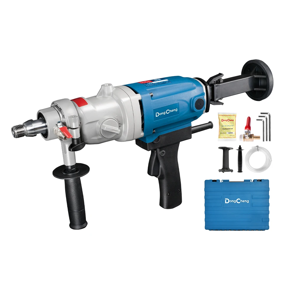 DongCheng Good Quality Electrical 190mm Handheld Type 3-speed Concrete Diamond Core Drill