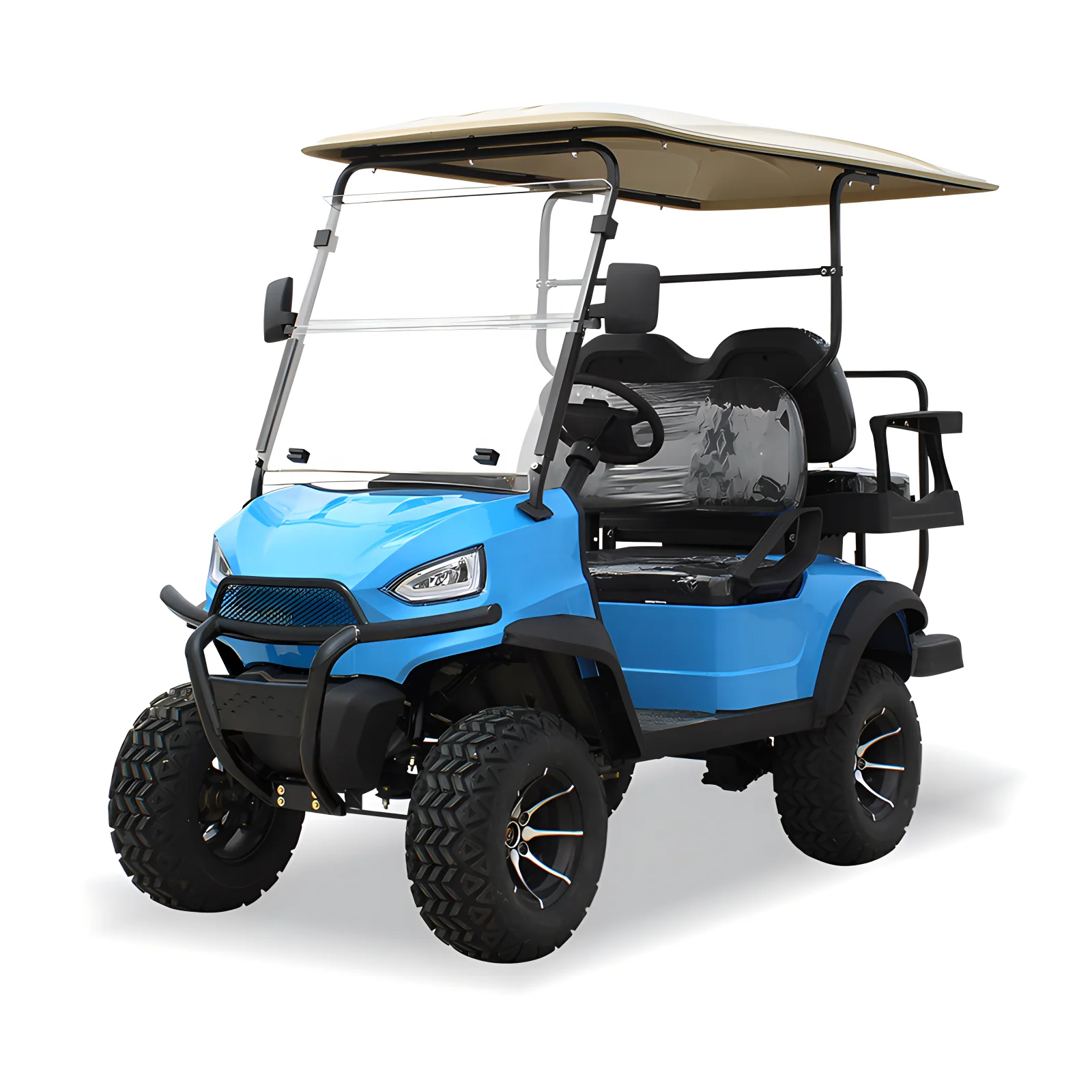 2024 New Model Golf Carts 2 Seat 4 Seat Electric Golf Cart with CE Train Parts & Accessories Golf Cart Accessories Ezgo Club Car