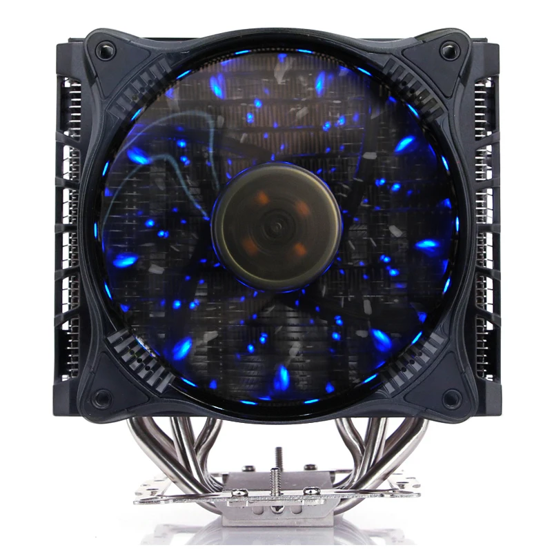 PCCOOLER in the east China sea ii CPU radiator more than six heat pipe/platform/smart RGB double fan/nicke