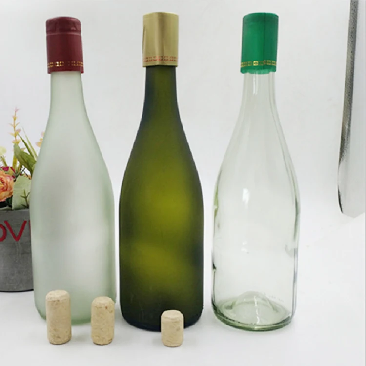 Factory Custom Shape Produced Red Wine bottle Empty Packaging 500ml Glass Wine Bottle Mould Custom Wine Bottle