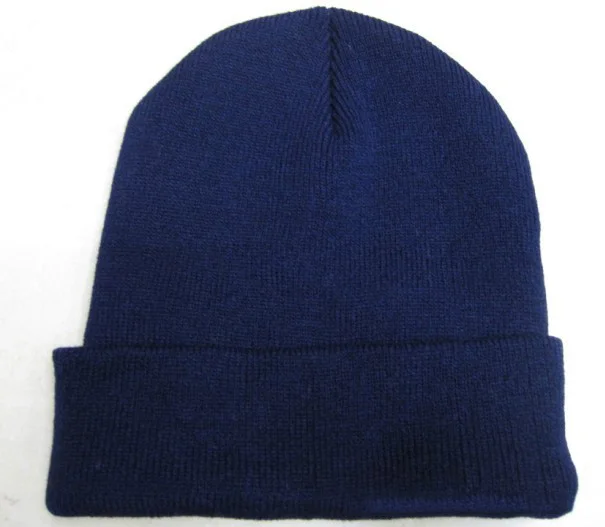 fashion ear muff winter fisherman beanies men acrylic knitted hat