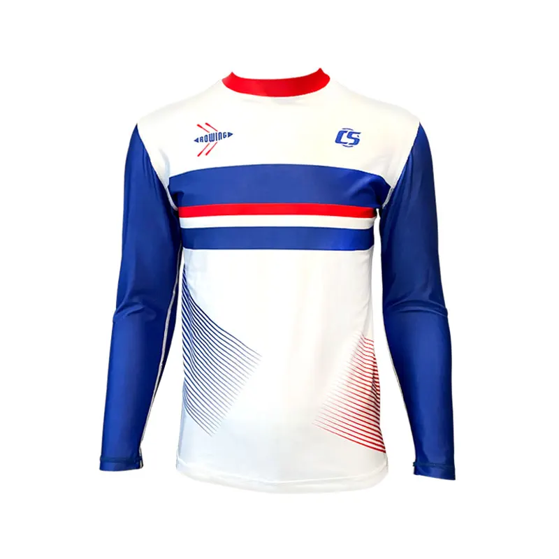 Customized High Quality Rowing Suit Breathable Men Clothing Training Sleeveless Sublimation Rowing Wear Quick Dry Rowing Suit