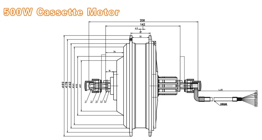 Ebike Kit Motor Conversion Kit 20 26 Inch Factory Cheap Price 500W1000W With CE Approved