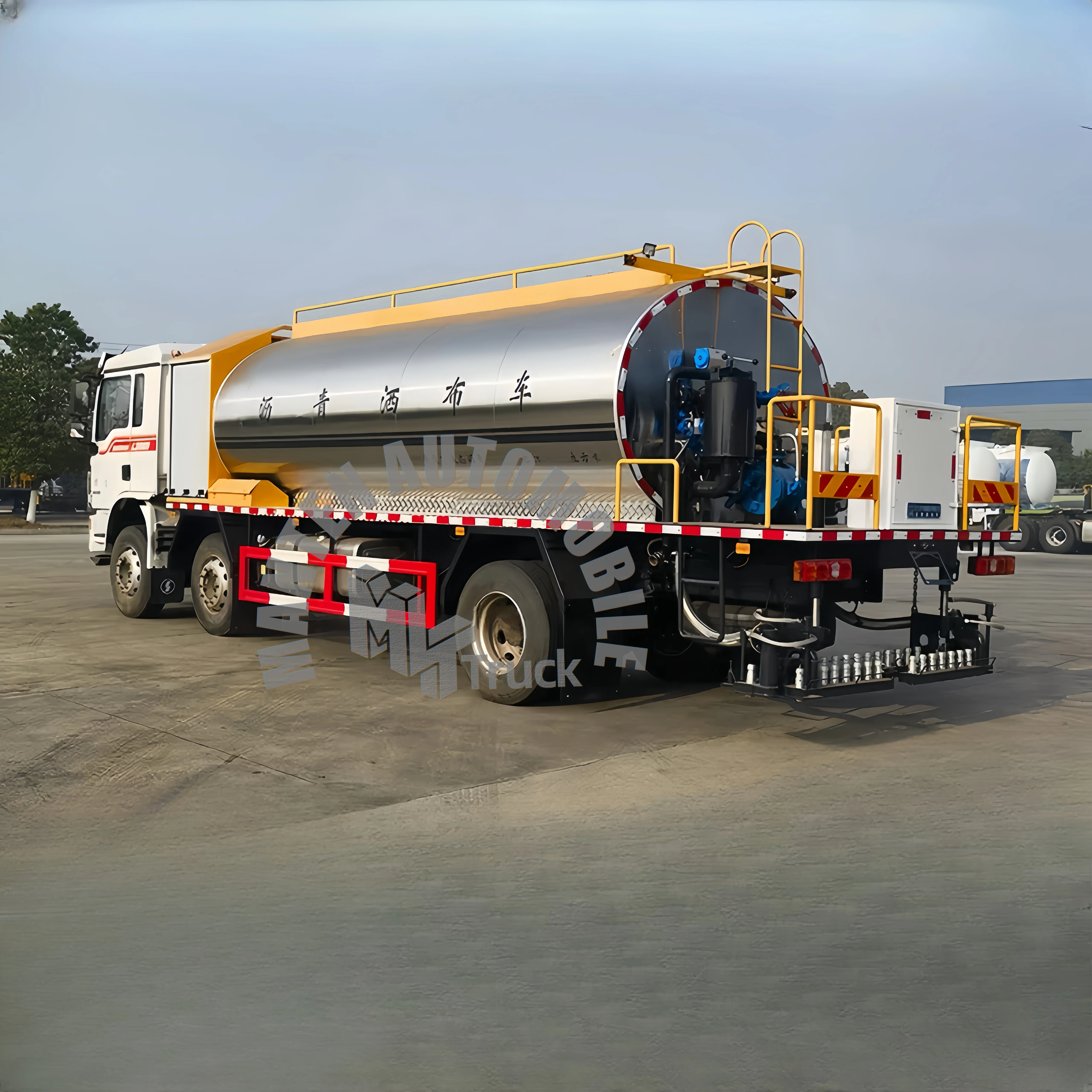 China Factory Shacman Asphalt Emulsion Sprayer 16CBM LHD RHD Bitumen Tanker Truck