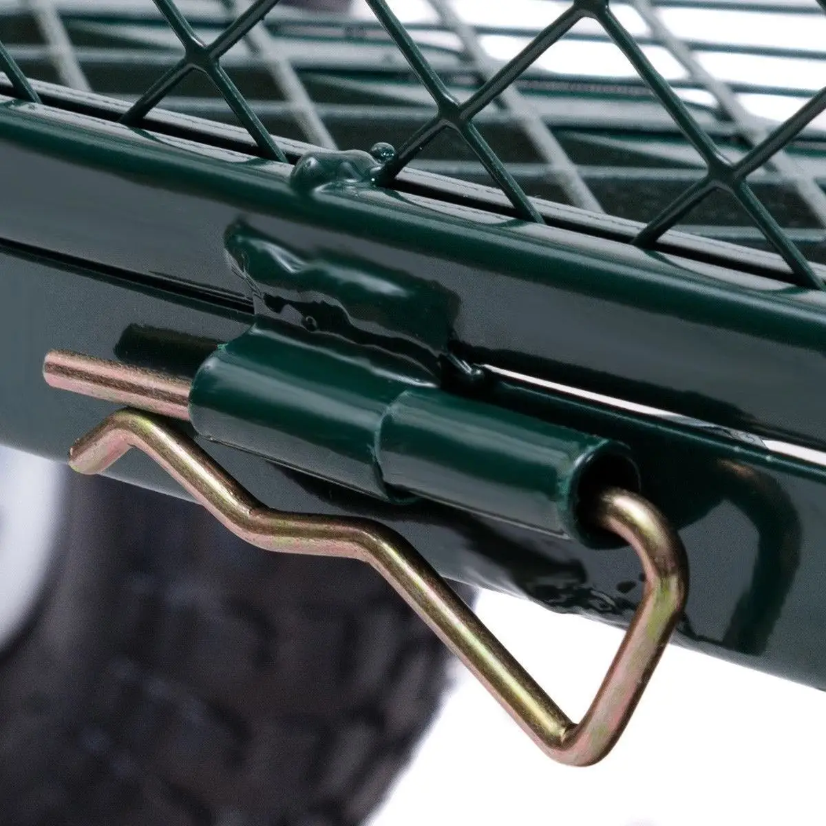 Heavy Duty Home Garden Wagon Cart Garden Hand Trolley 3.50-4 Pneumatic 4 Wheel Platform Cart with Wheel Fold Cart