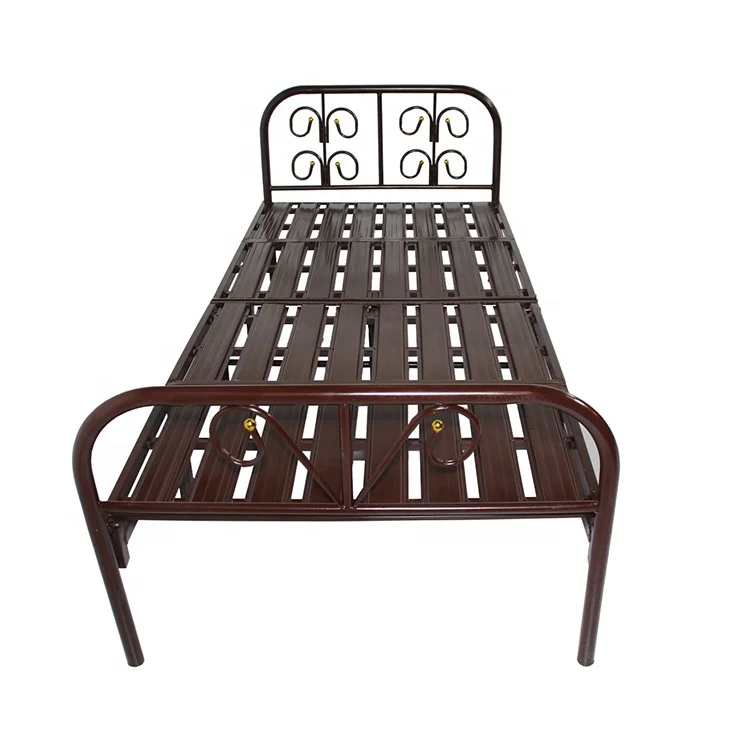 YuKai folding metal bed iron bed metal furniture leg home furniture DB-913