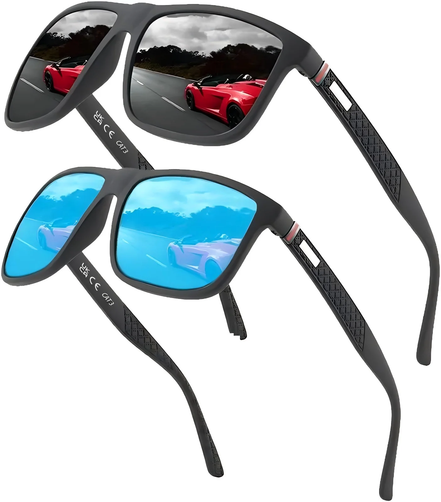 2024 Cycling Fishing Golf Outdoor Shades Sporting Film Mirror HD Light Weight Polarized Men Women Sunglasses