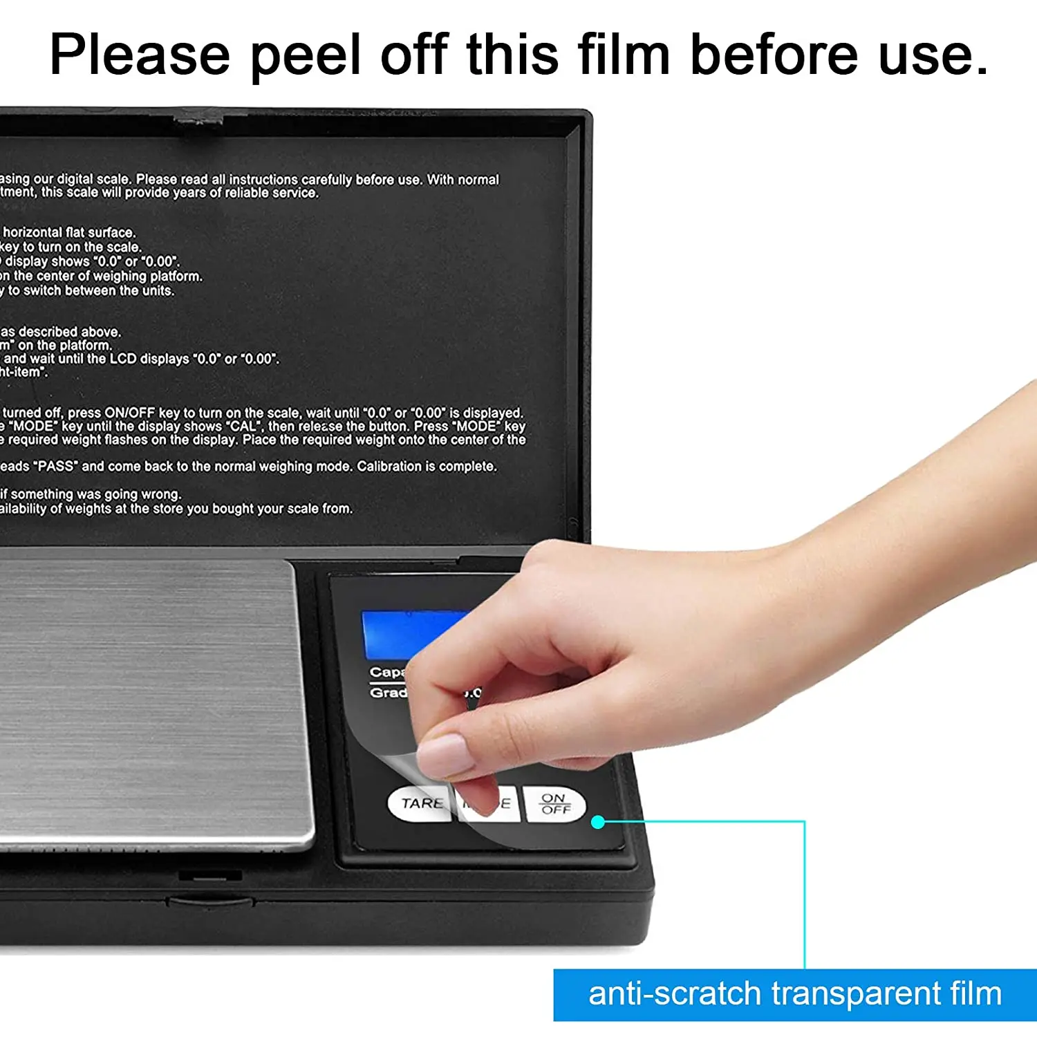 Weigh Gram Scale Digital Pocket Scale 100g by 0.01g Digital Grams Scale