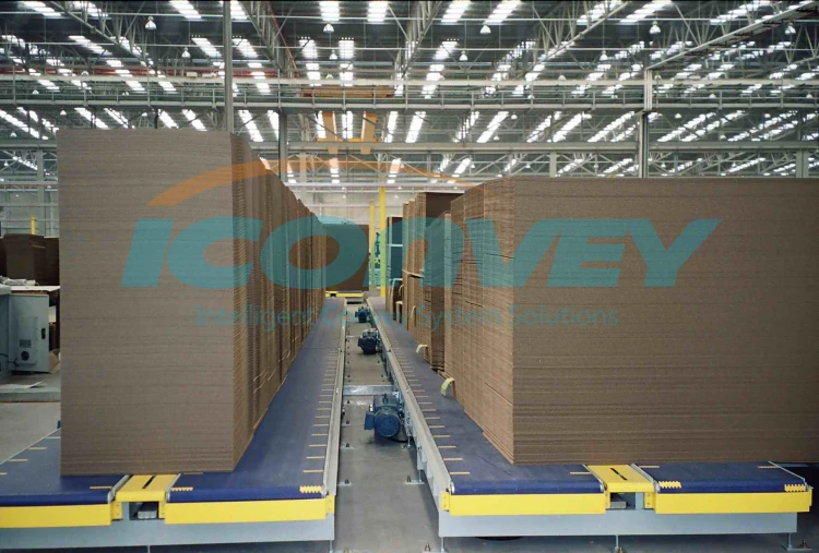 Modular Belt Corrugating Conveyor Modular Conveyor for Corrugated Cardboard Industry