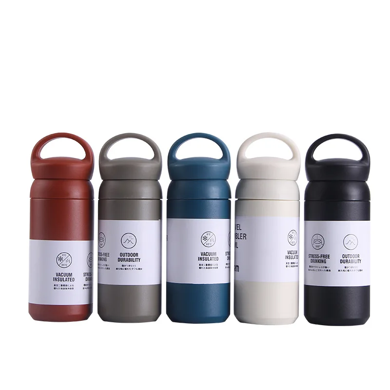 Японская вакуумная кружка из нержавеющей стали, автомобильный портативный термос для кофе с индивидуальным логотипом оптом