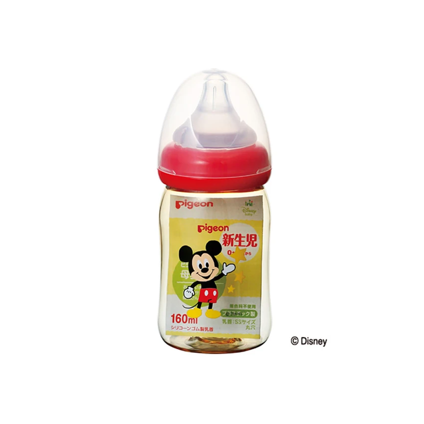 Soft and resilient silicone nipples big baby bottles food in Japan