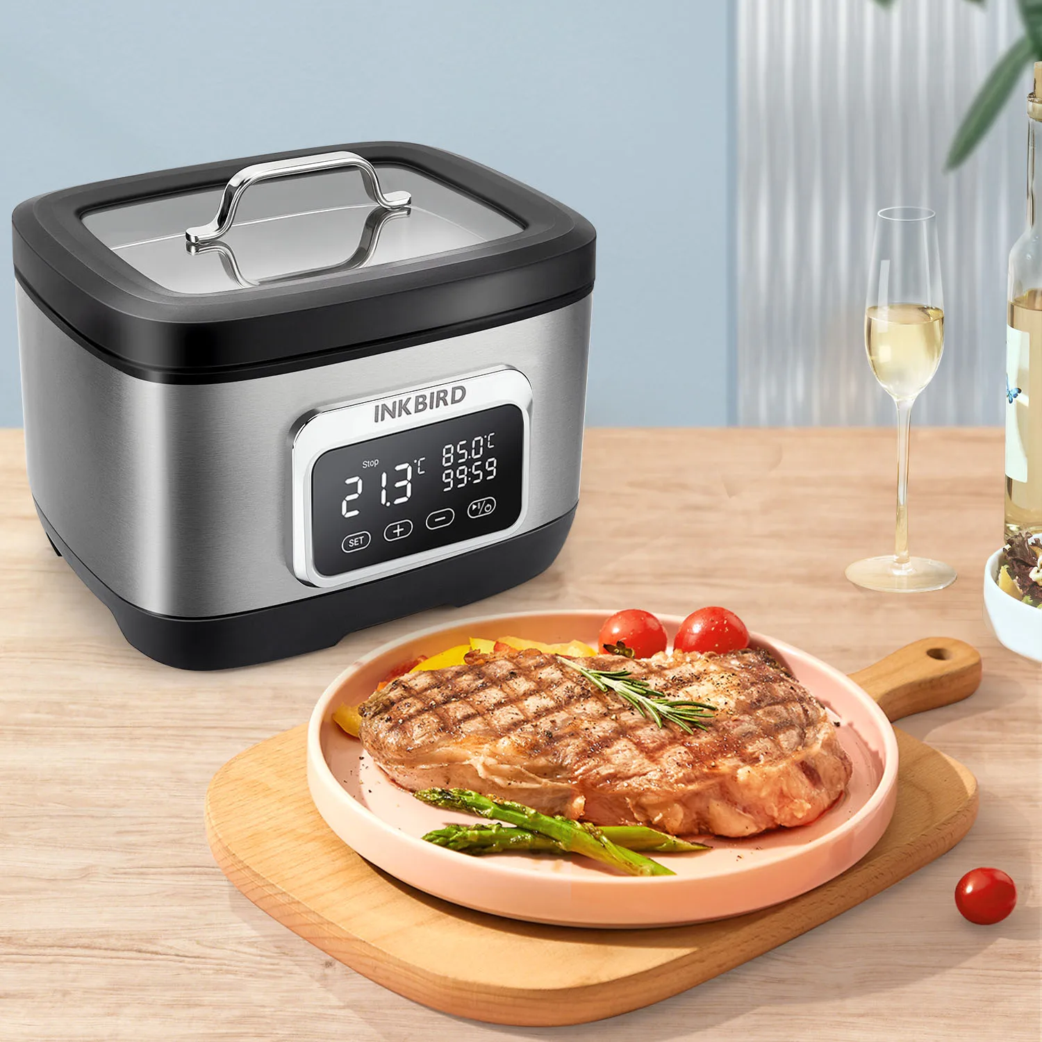 INKBIRD ISV-500W «Все-в-одном» Sous плита 700 Вт Wi-Fi машина точный контроль температуры и