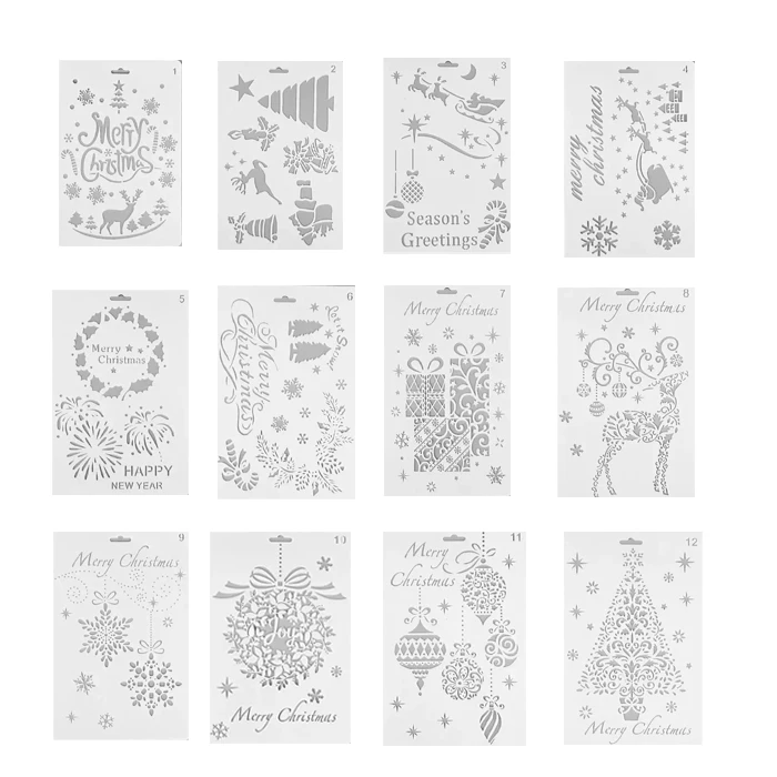 
DIY painting craft art template ,reusable plastic stencil for scrapbooking embossing stamping album card 