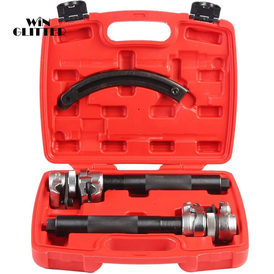 Roll type damper spring compressor damper spring disassembly