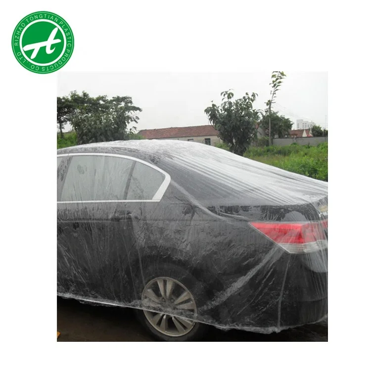 indoor use plastic universal fit car cover