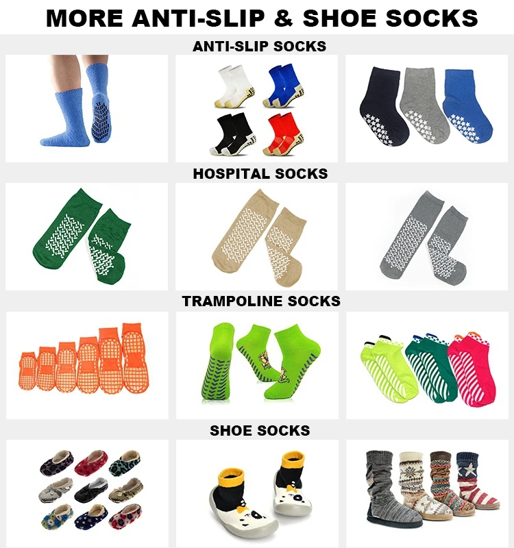 EVAN-A 1189 bulk wholesale custom trampoline socks playground socks for sale