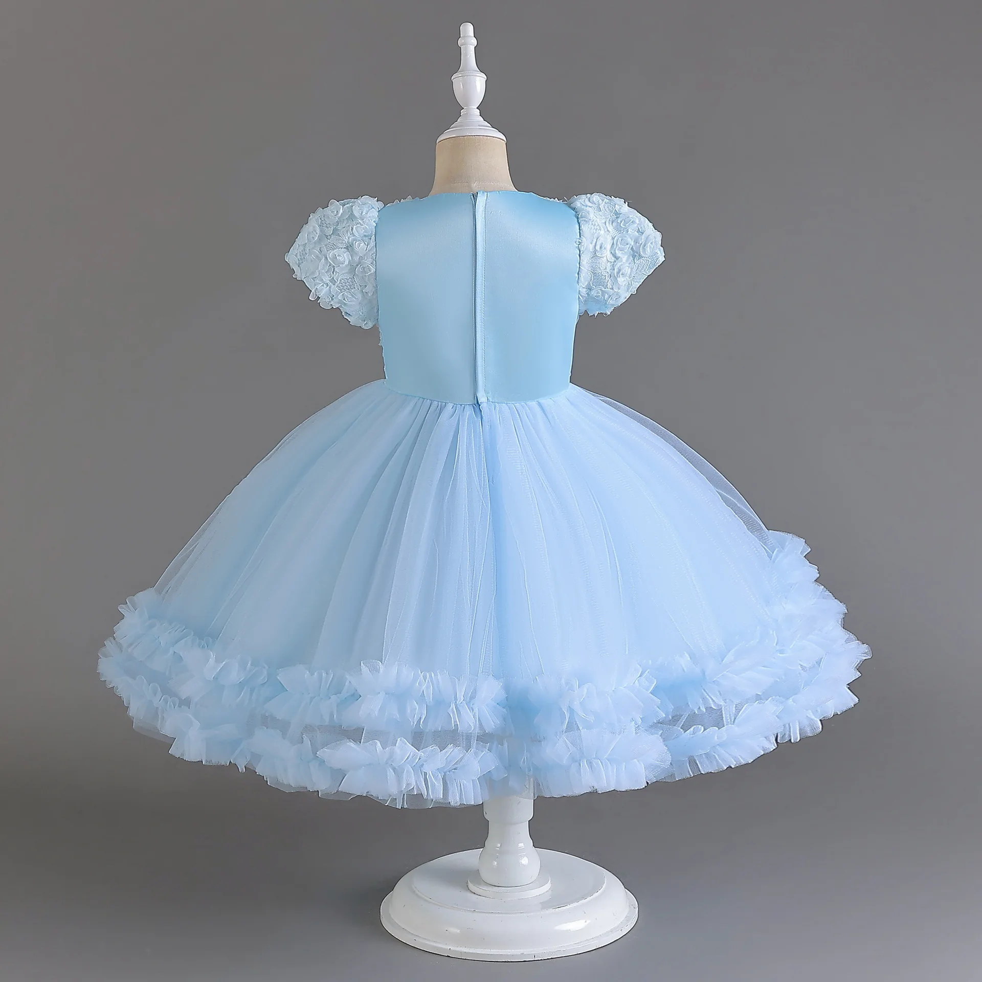 Flowers kids baby girls party dresses princess designs teenage Istanbul turkey