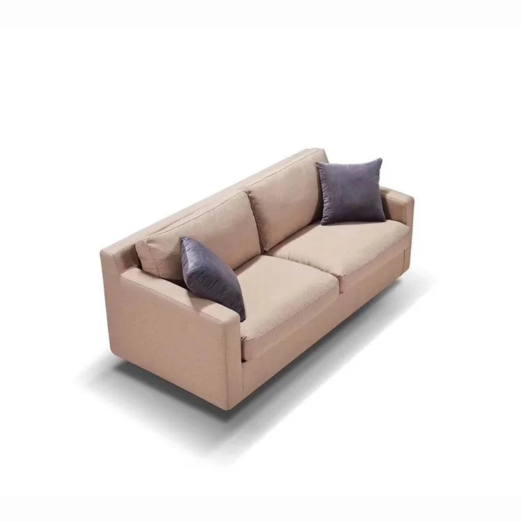 Italian simple style multi-functional living room furniture Hidden & folding Hotel Apartment Small places sofa bed with mattress