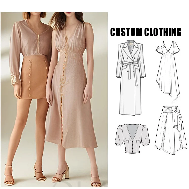 2024 new Undefined Elegant Clothes 100% Cotton Casual Dresses High Quality Women Clothing Manufacturers Custom wholesale
