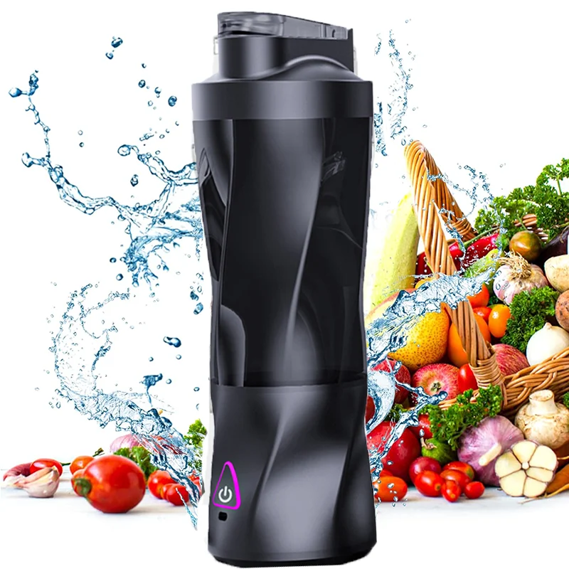 2025 NEW High Power 360W Rechargeable Juicer Blender Portable Blender Electric Smoothies Juicer Cup and Manual Protein Shaker