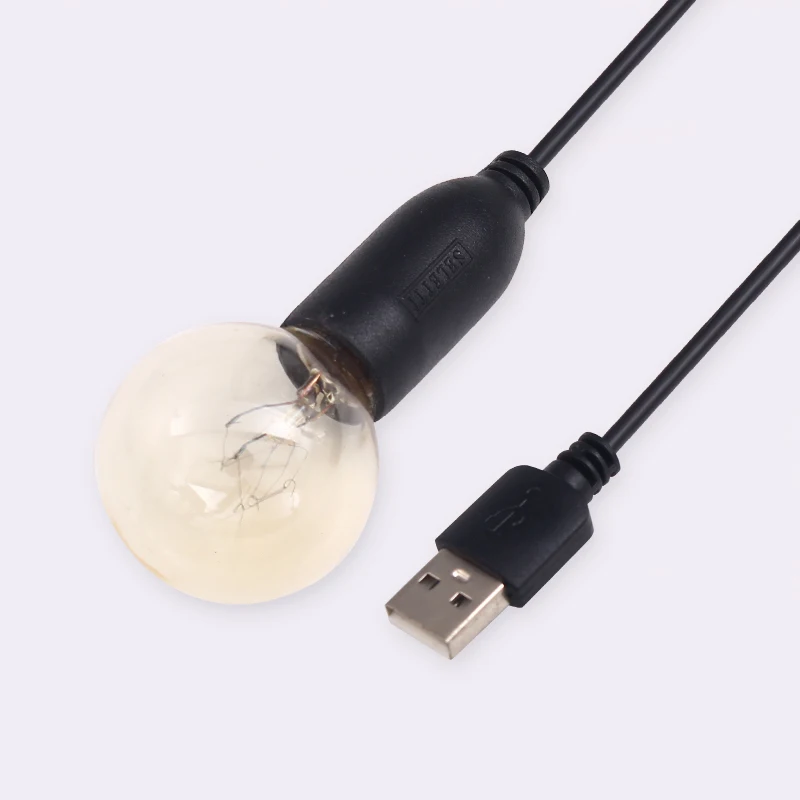 Outdoor String Lights Bulbs Hanging Garden tent Lamp LED Bulb with Switch LED Light Bulb For Adapter Power Bank
