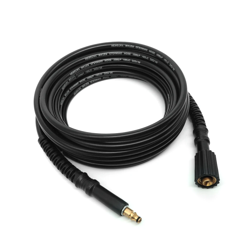 10m Soft PVC High Pressure Washer Pipe Hose With Hose Fittings For Different Brand Of Pressure Washers