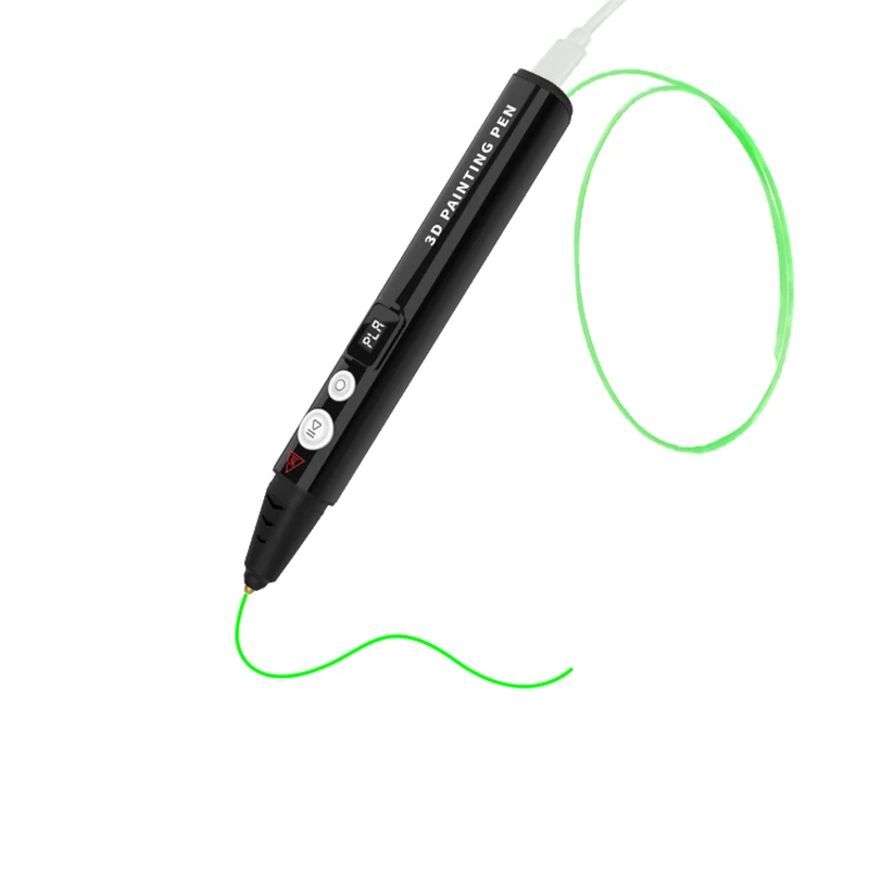 design filament refill creative toy 3D printing pencil 3d printer filament abs/pla 1.75mm for pen with charging cable