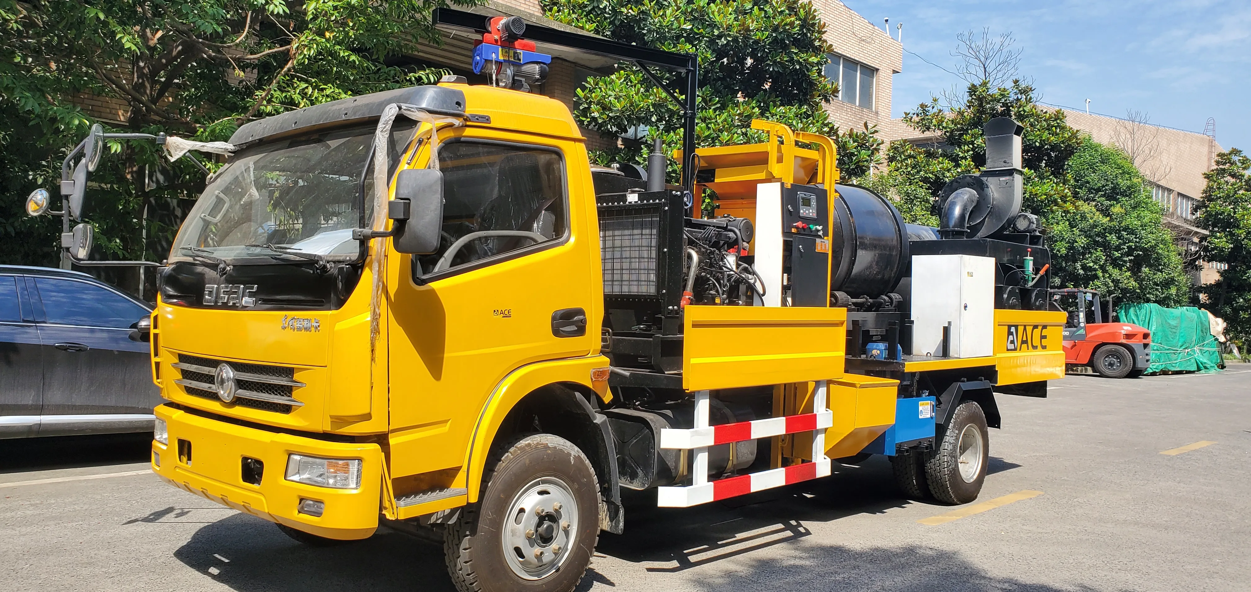 IKOM Truck Mounted Mobile Asphalt Patch Plant