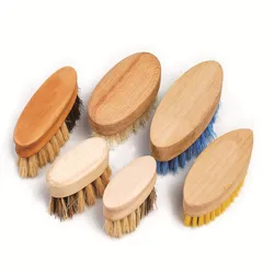 Multi Use Wooden Scrubber Brush for Household Cleaning